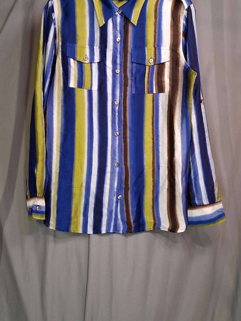 "Jones New York" Striped Blouse